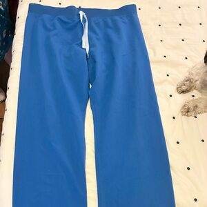 Figs Royal Blue Livingston Pants
